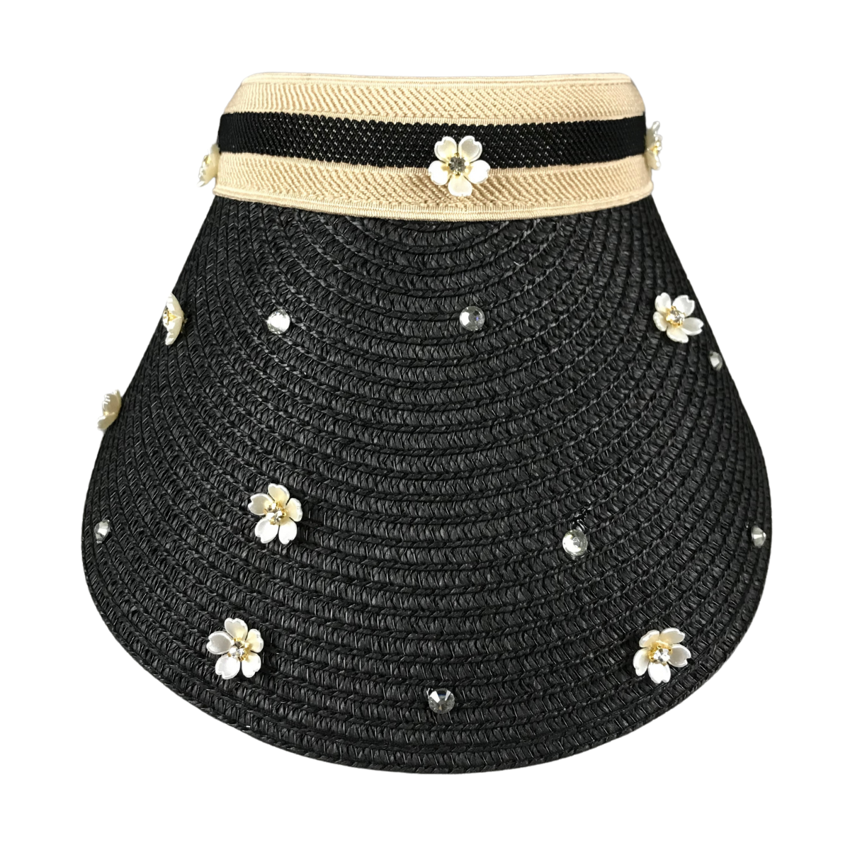 Foto 1 | Gorro Sombrero Visera De Dama Para Sol Brillante Color Negro