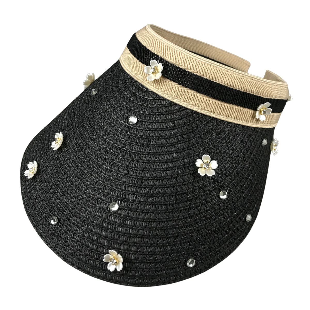Foto 3 | Gorro Sombrero Visera De Dama Para Sol Brillante Color Negro
