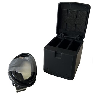 Foto 2 | Cargador de Batería Armadura X AHDBT-901 color Negro de Triple Canal para Gopro Hero 5 6 7 8
