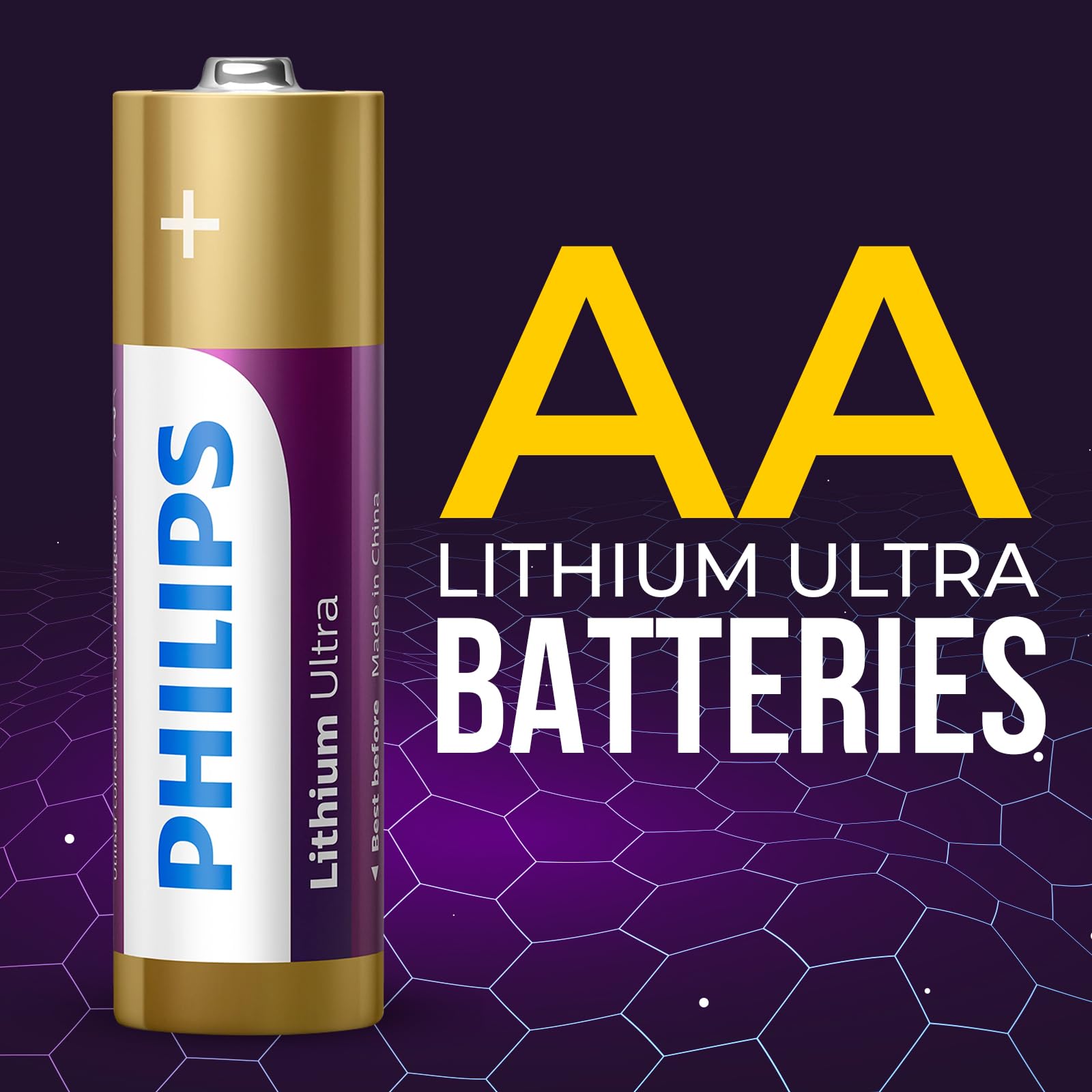 Foto 5 | Batería De Litio Philips Aa 1,5 V L91, Paquete De 24 Unidades, No Recargable - Venta Internacional.