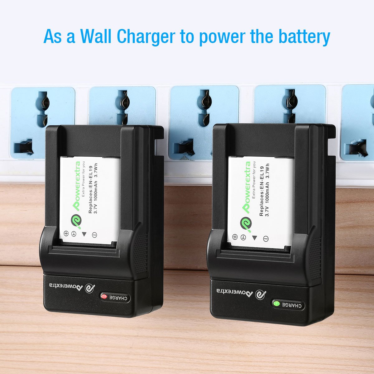 Foto 4 pulgar | Batería Powerextra En-el19, 1000 Mah, 3,7 V, Iones De Litio Para Nikon - Venta Internacional.