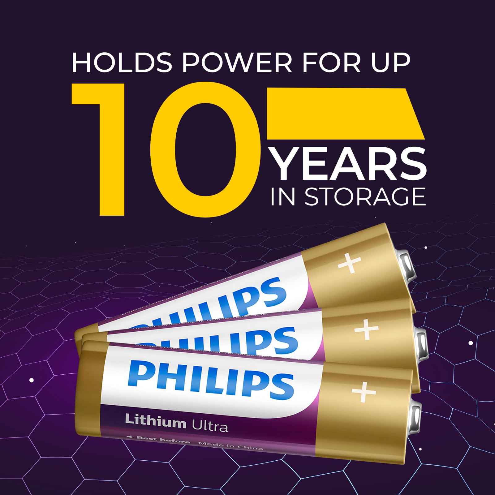 Foto 6 pulgar | Batería De Litio Philips Aa 1,5 V L91, Paquete De 8 Unidades, 10 Años De Almacenamiento - Venta Internacional.