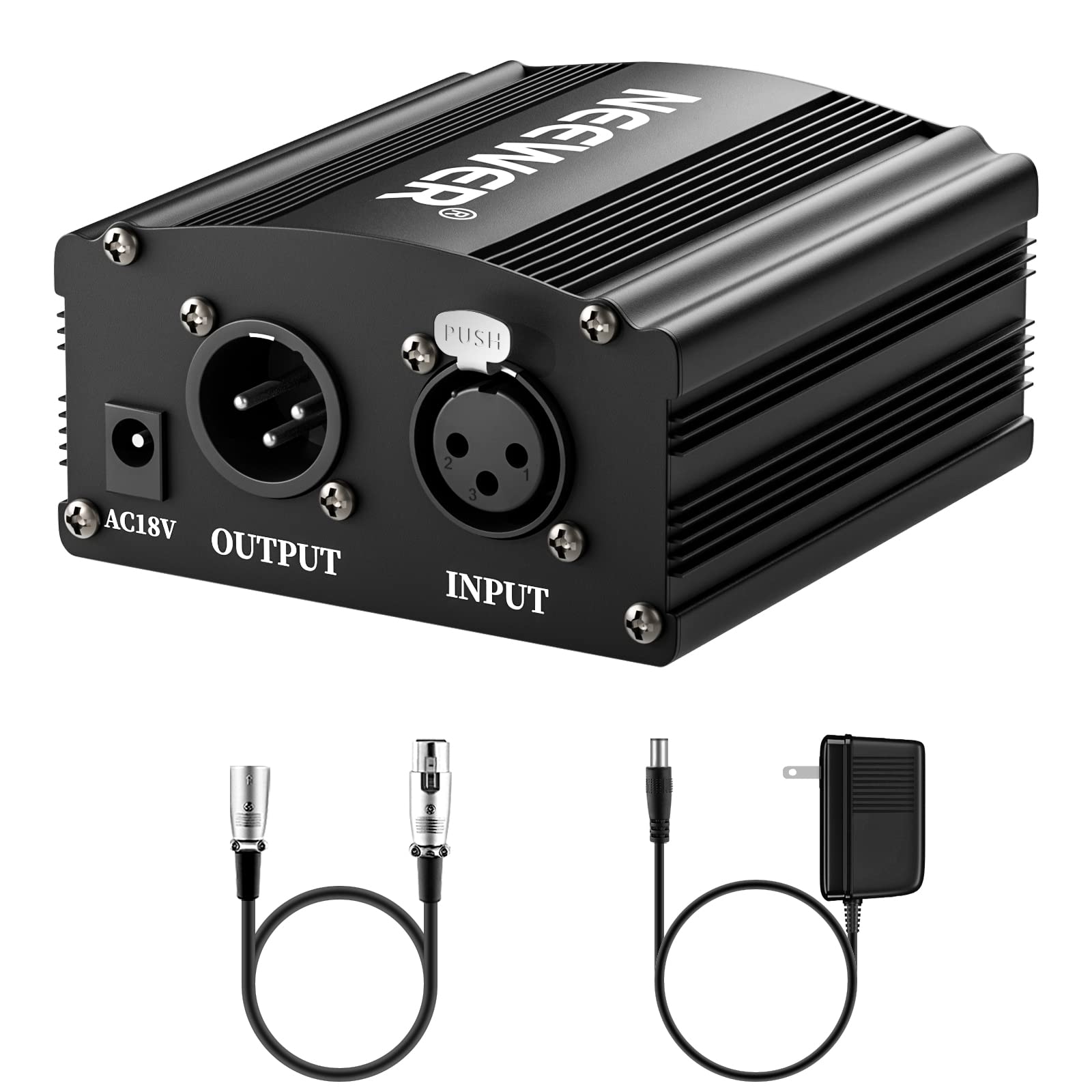Foto 2 pulgar | Fuente De Alimentación Phantom Neewer De 48 V Y 1 Canal Con Adaptador Y Cable - Venta Internacional.