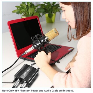Foto 2 | Fuente De Alimentación Phantom Neewer De 48 V Y 1 Canal Con Adaptador Y Cable - Venta Internacional.