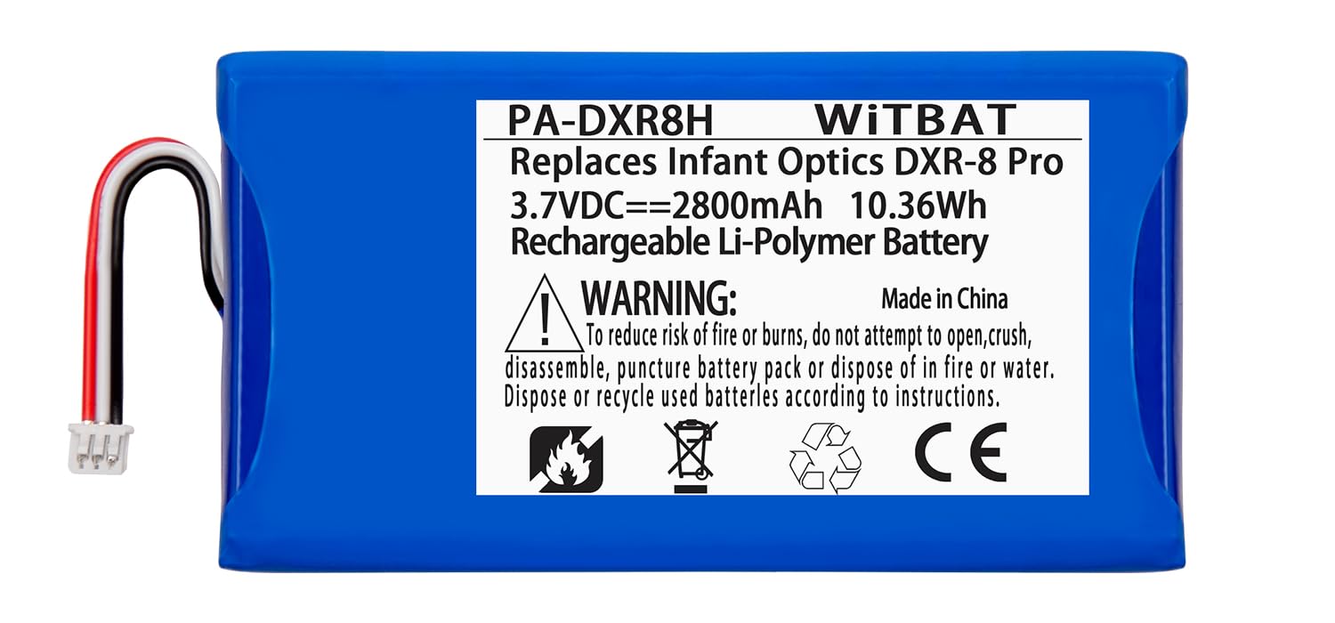 Foto 2 pulgar | Batería De Repuesto Lp Para Infant Optics Dxr-8 Pro - Venta Internacional.