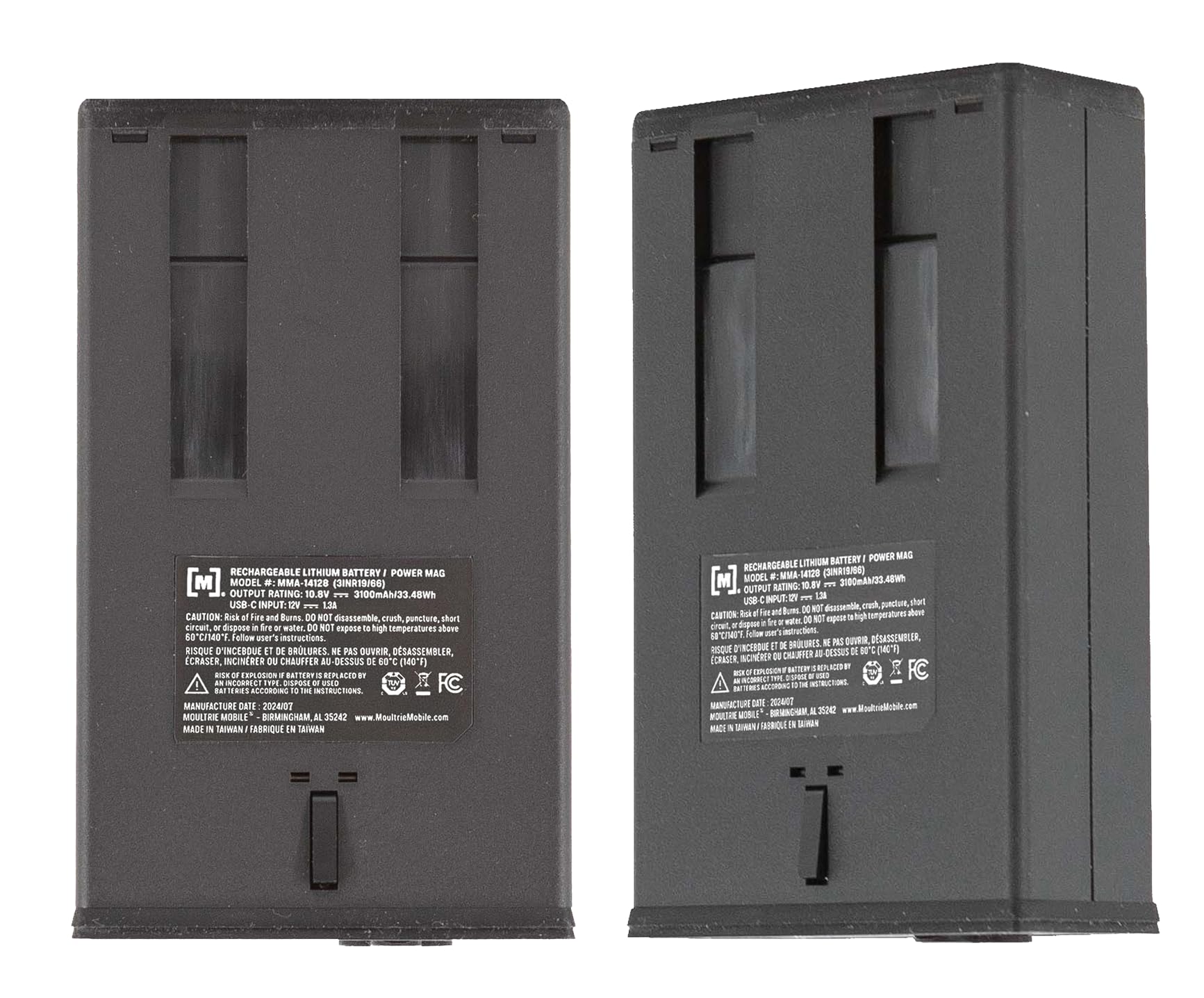 Foto 2 pulgar | Paquete De Baterías Moultrie Power Mag Recargable De 3100 Mah, Paquete De 2 - Venta Internacional.