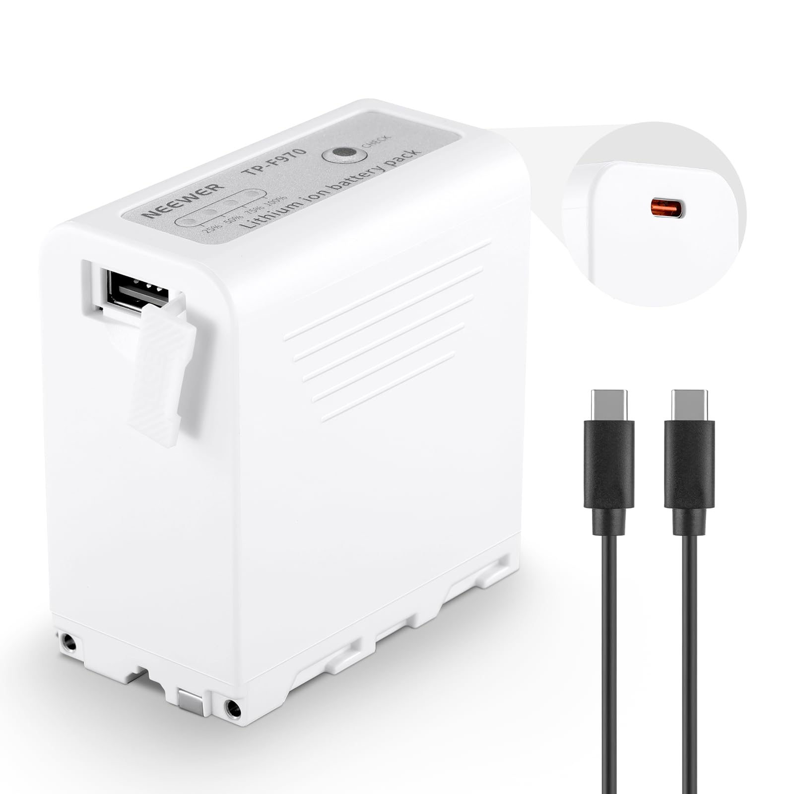 Foto 1 | Batería De Repuesto Neewer Np-f970 10500mah Para Sony - Venta Internacional.