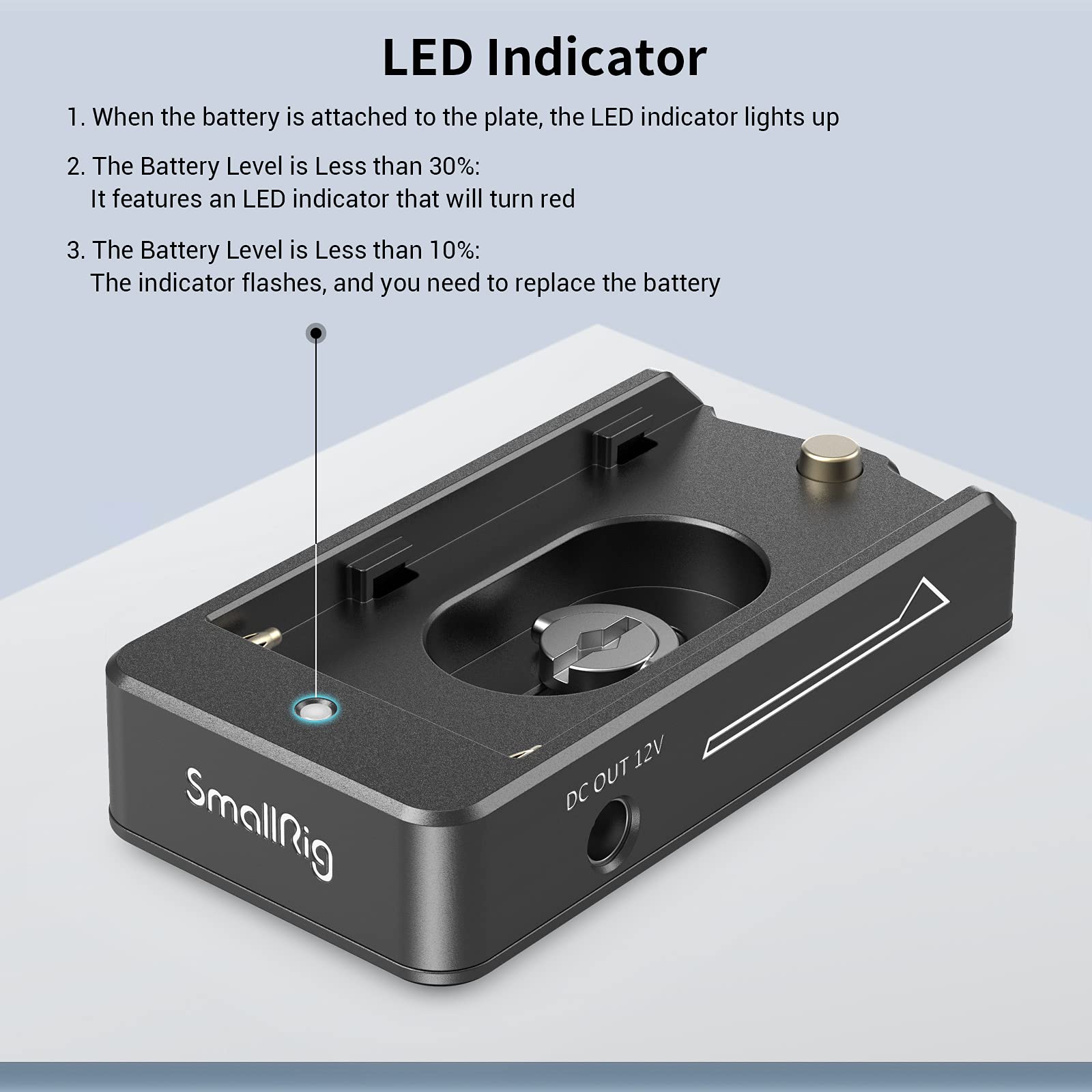 Foto 5 pulgar | Placa Adaptadora De Batería Smallrig Np-f Lite Para Sony Con 12 V/7,4 V - Venta Internacional.