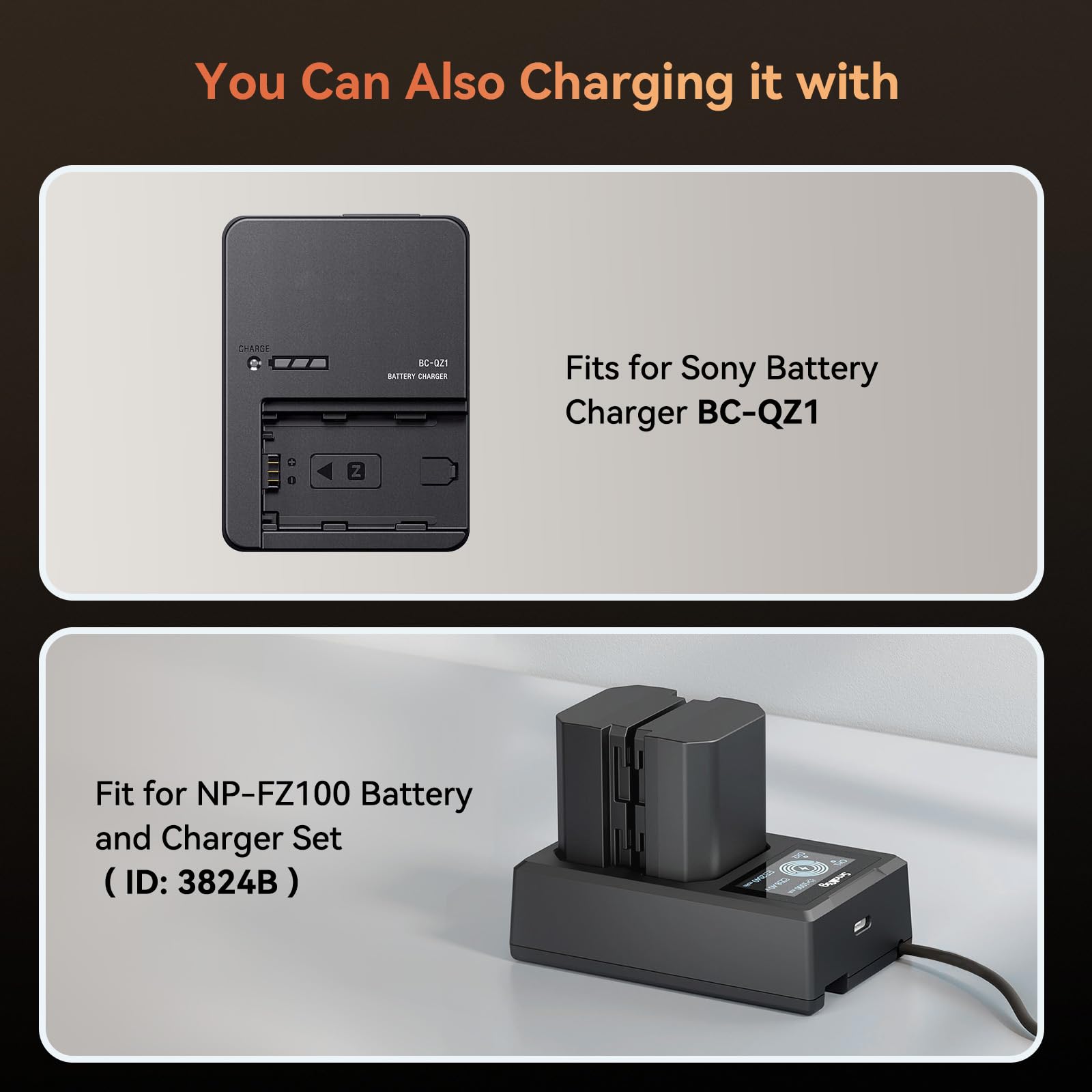 Foto 7 | Batería De Repuesto Smallrig Para Sony Np-fz100 2400 Mah - Venta Internacional.