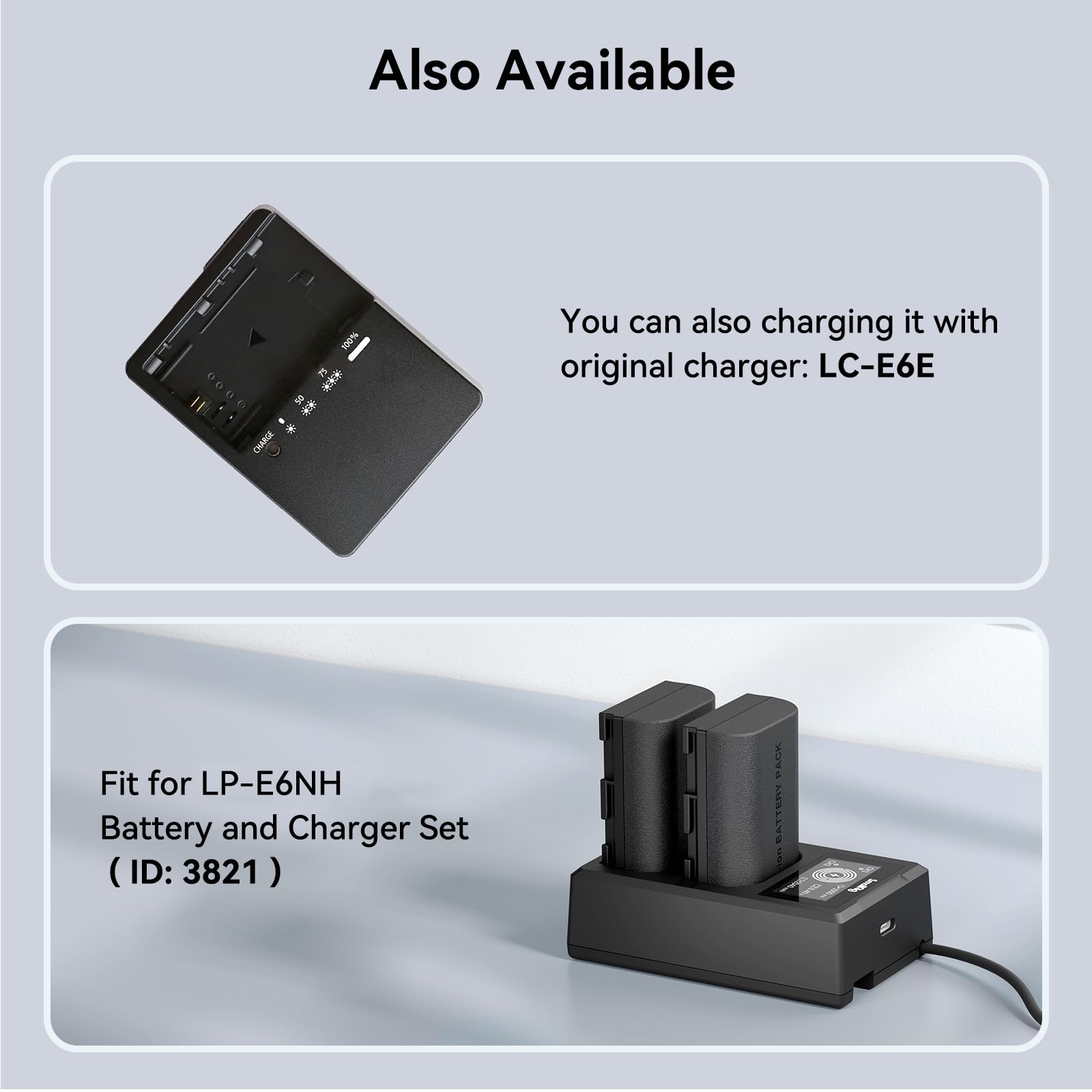 Foto 8 pulgar | Batería De Cámara Smallrig 2400mah Usb-c Recargable Lp-e6nh - Venta Internacional.