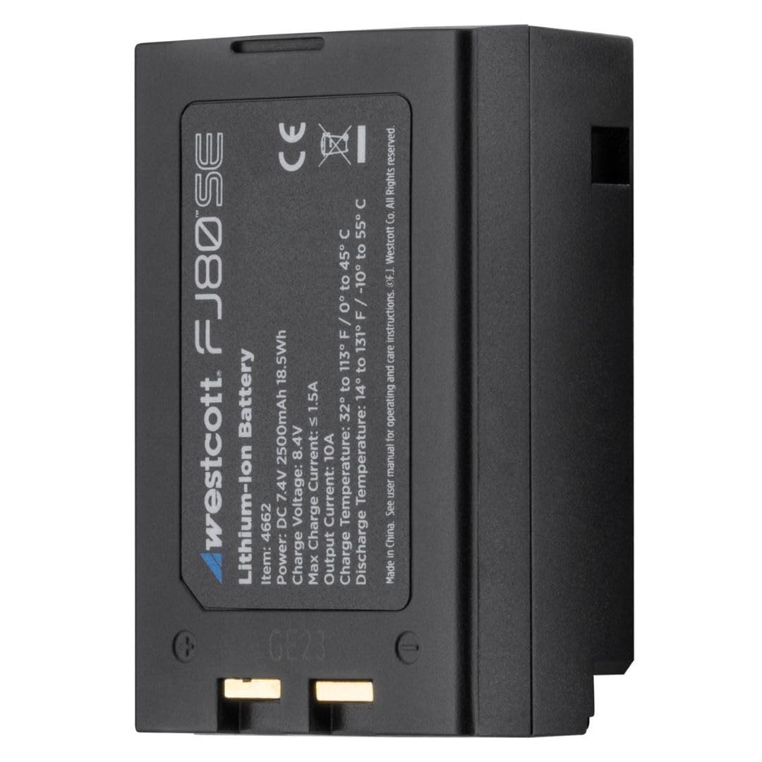Foto 5 pulgar | Batería Westcott Fj80-se Dc 7,4 V 2500 Mah 18,5 Wh De Iones De Litio - Venta Internacional.