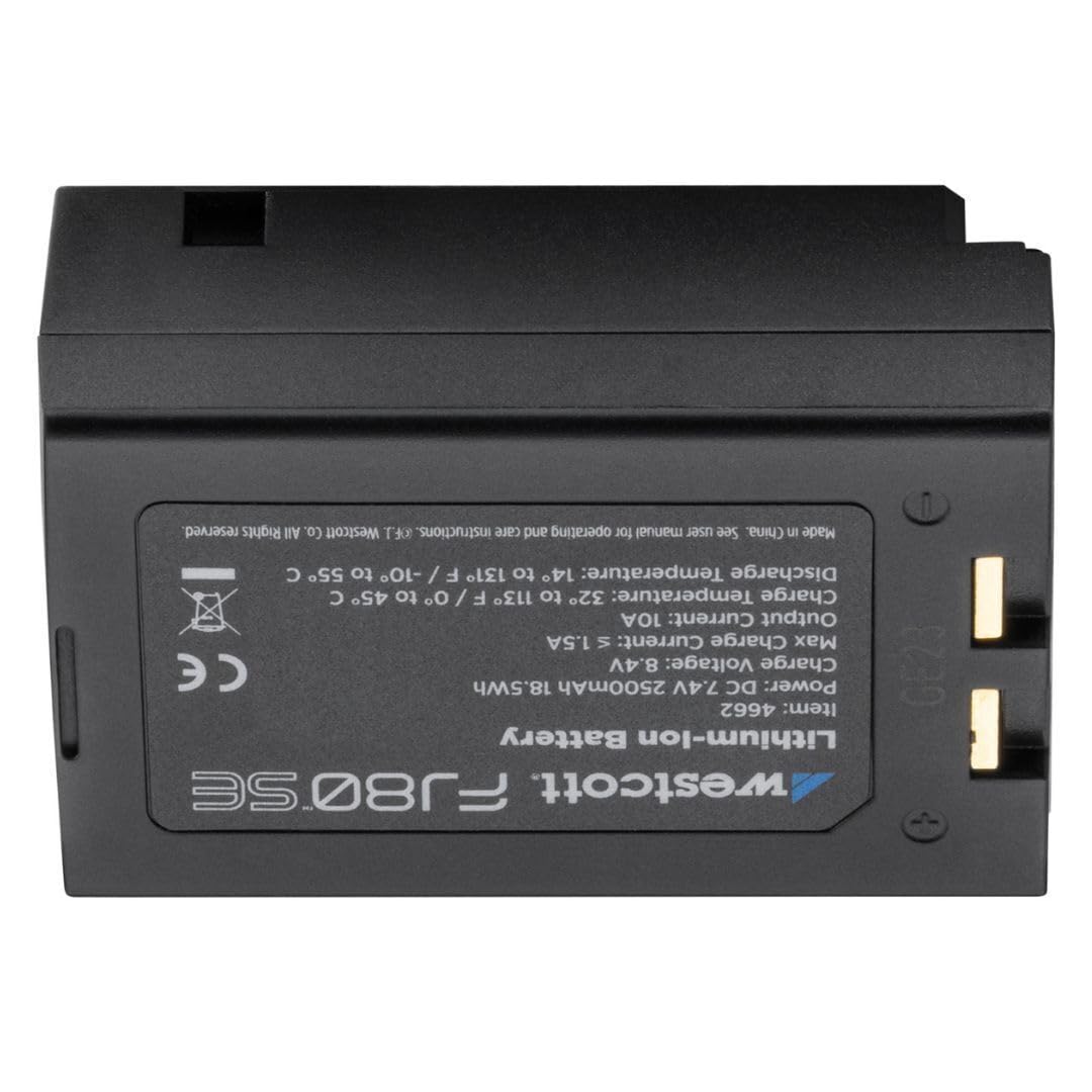 Foto 6 pulgar | Batería Westcott Fj80-se Dc 7,4 V 2500 Mah 18,5 Wh De Iones De Litio - Venta Internacional.