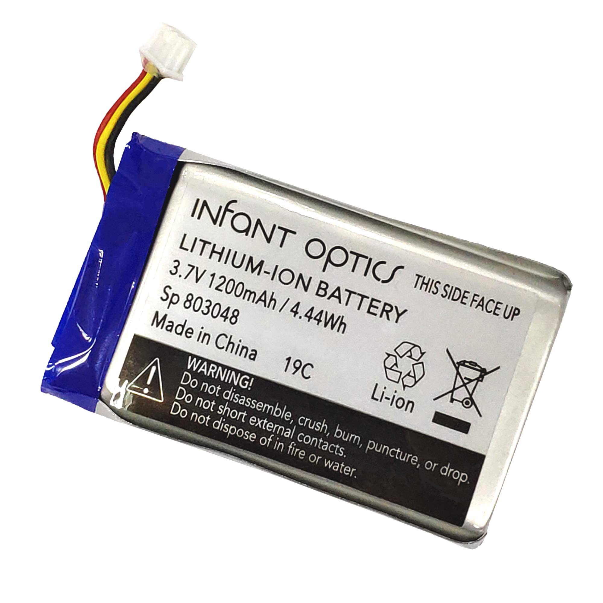 Foto 1 | Batería Recargable Para Monitor De Bebé Con Vídeo Dxr-8 De Infant Optics - Venta Internacional.