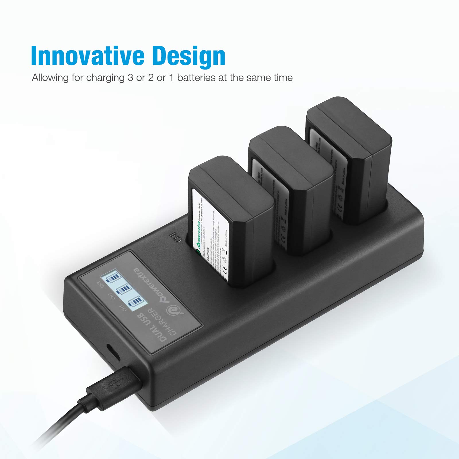 Foto 5 | Batería Y Cargador Powerextra Np-fw50 Para Sony Zv-e10 - Venta Internacional.