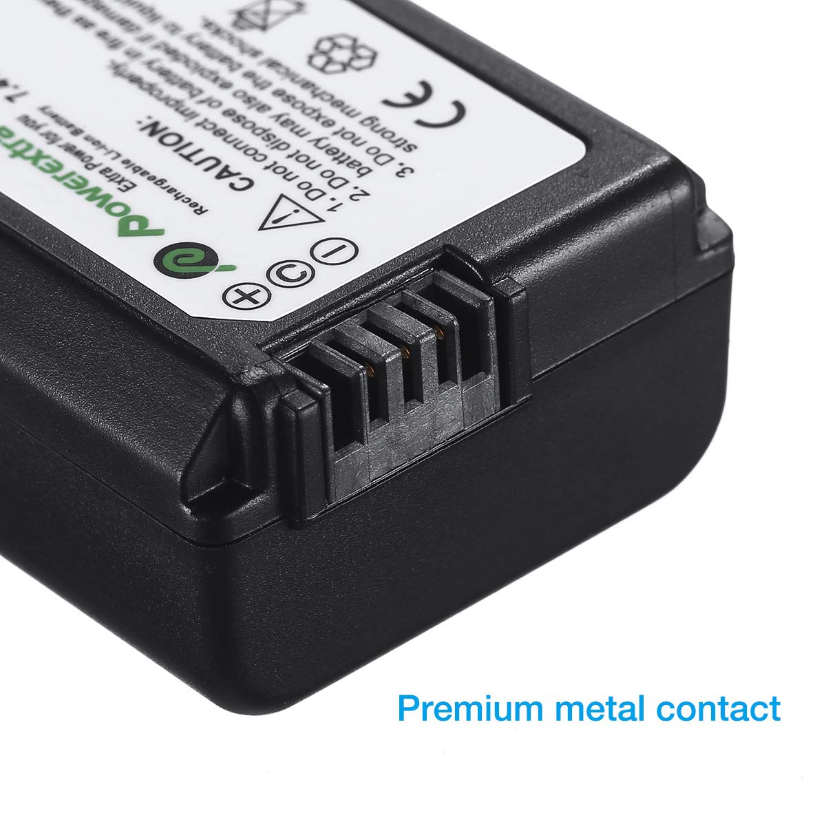 Foto 4 | Batería Y Cargador Powerextra Para Sony Np-fw50 (paquete De 4) - Venta Internacional.