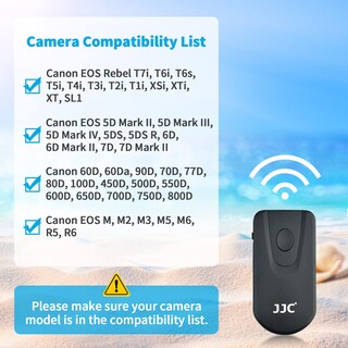 Foto 4 | Control Remoto Inalámbrico Con Disparador Infrarrojo Para Canon - Venta Internacional.