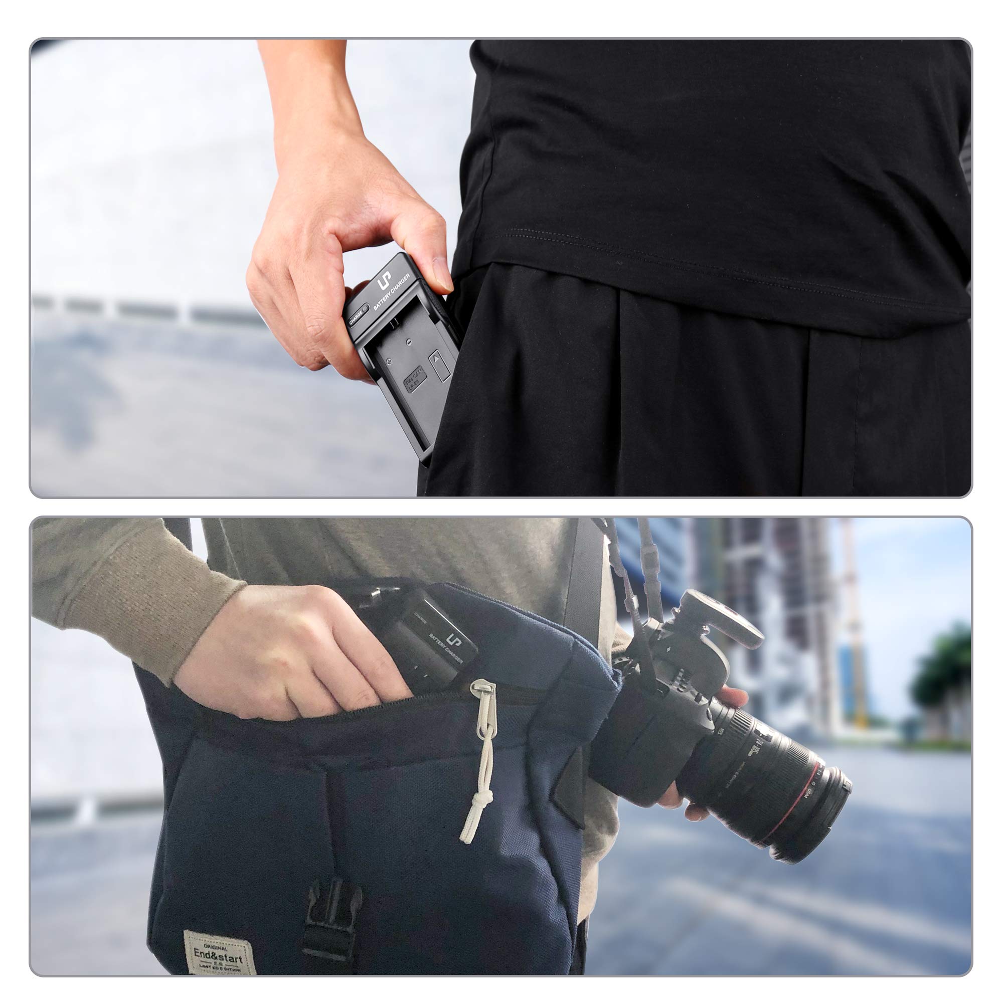 Foto 7 | Cargador De Batería Lp Lp-e6 Lp E6n Para Cámaras Canon Eos - Venta Internacional.