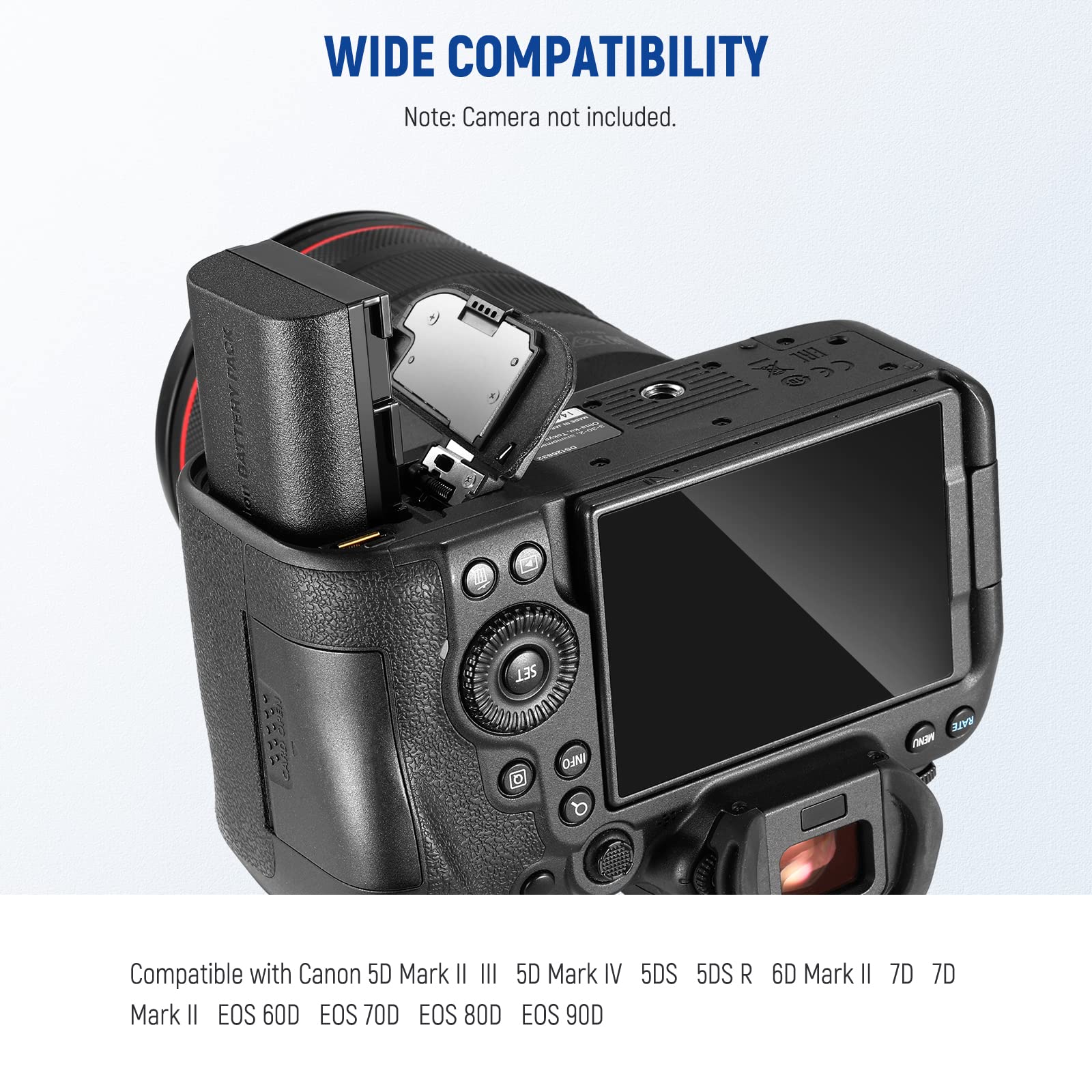 Foto 3 | Baterías De Repuesto Y Funda De Carga Dual Usb Para Canon - Venta Internacional.