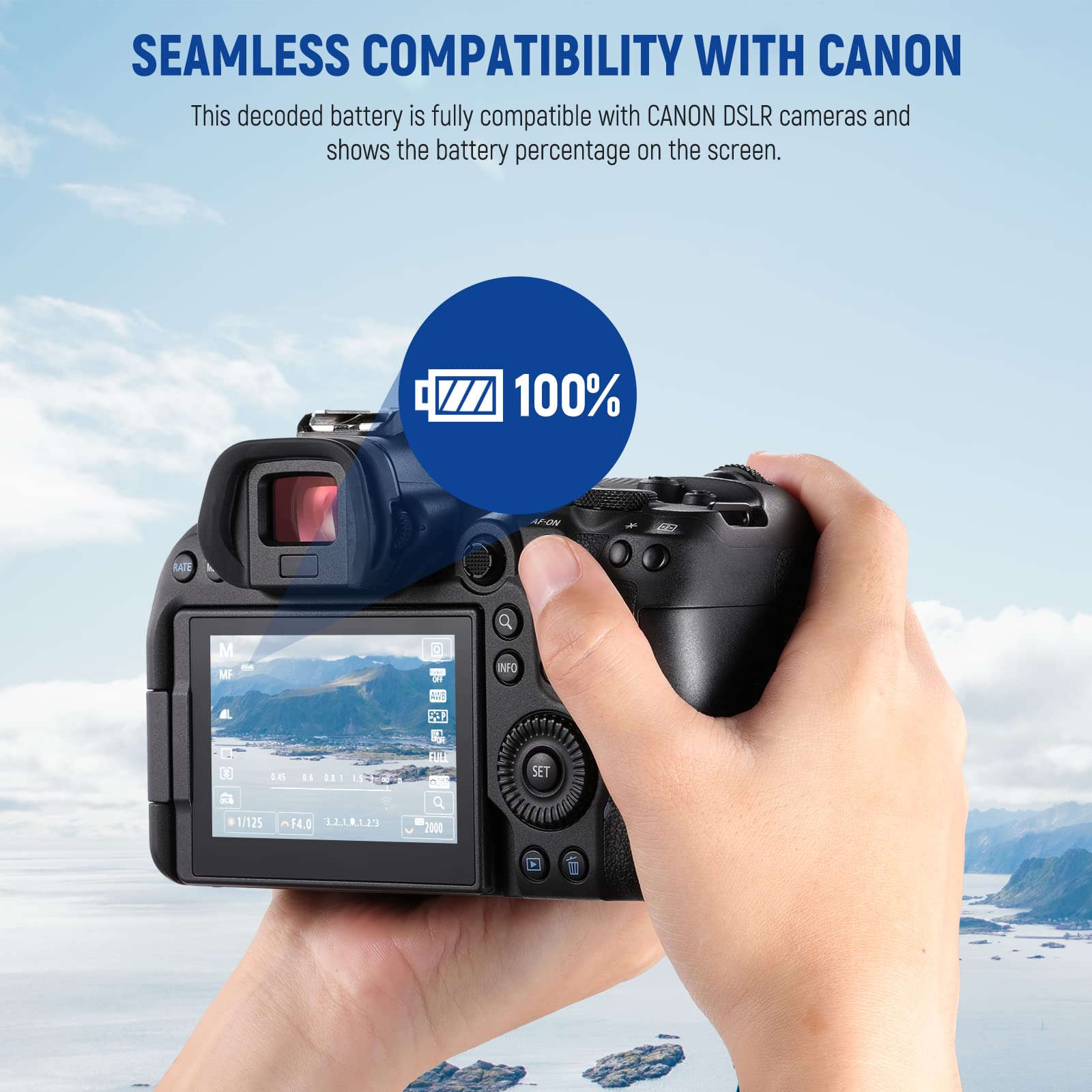 Foto 4 | Baterías De Repuesto Y Funda De Carga Dual Usb Para Canon - Venta Internacional.