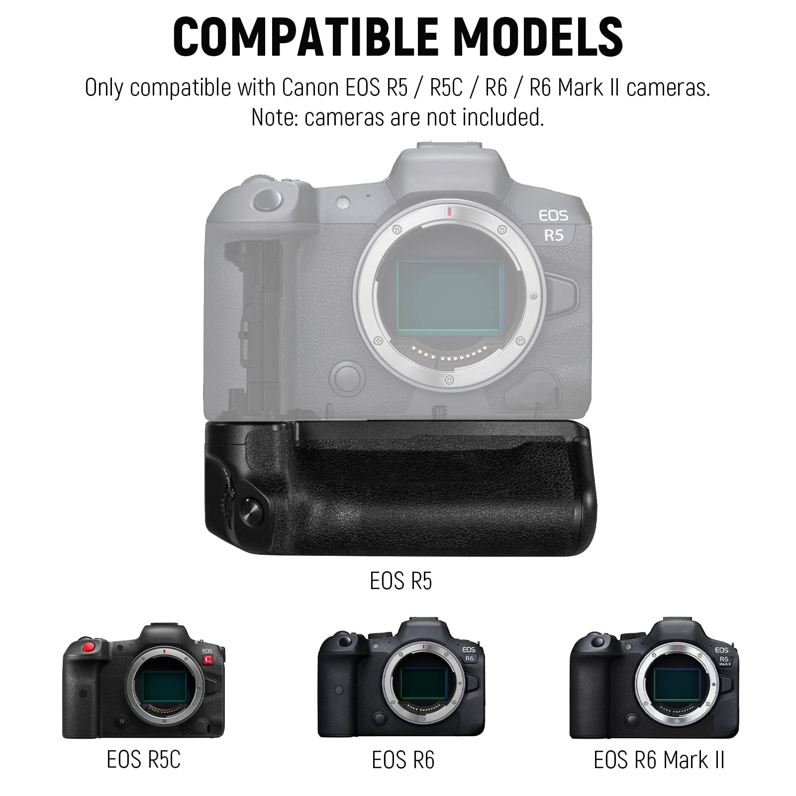 Foto 3 pulgar | Batería Grip Neewer Bg-r10 Para Canon Eos R5 R5c R6 R6 Mark Ii - Venta Internacional.
