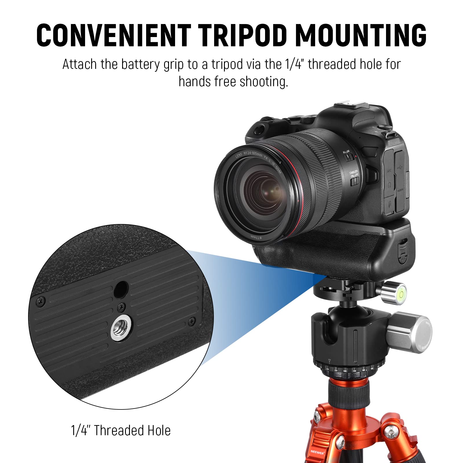 Foto 7 pulgar | Batería Grip Neewer Bg-r10 Para Canon Eos R5 R5c R6 R6 Mark Ii - Venta Internacional.