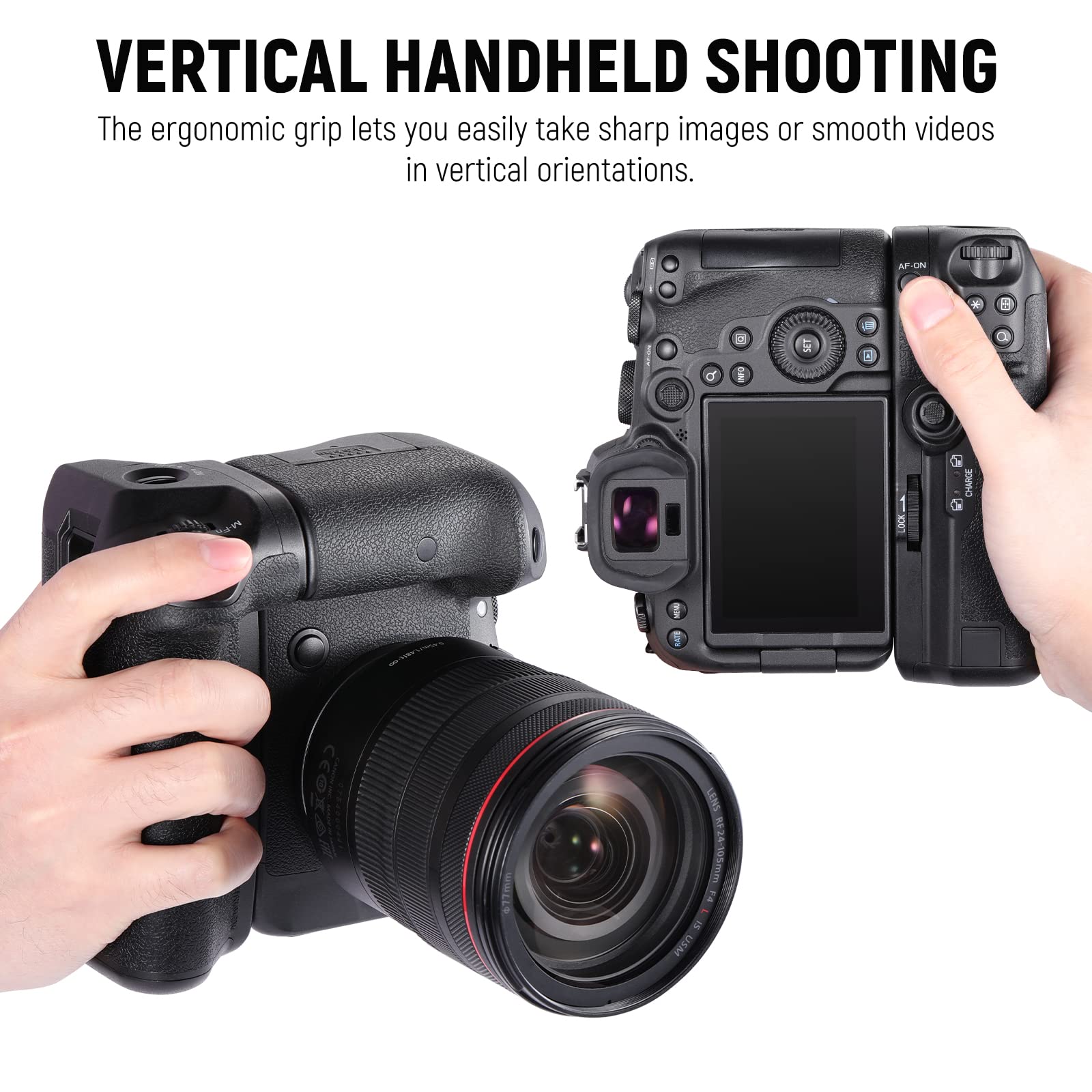 Foto 8 pulgar | Batería Grip Neewer Bg-r10 Para Canon Eos R5 R5c R6 R6 Mark Ii - Venta Internacional.