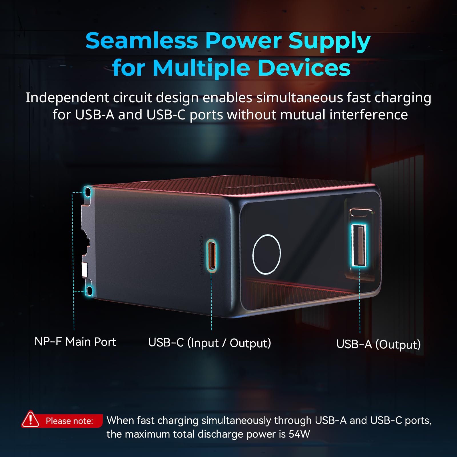 Foto 7 | Batería Smallrig Np-f970 10500 Mah Usb-c Para Sony Np-f970 F750 F550 - Venta Internacional.