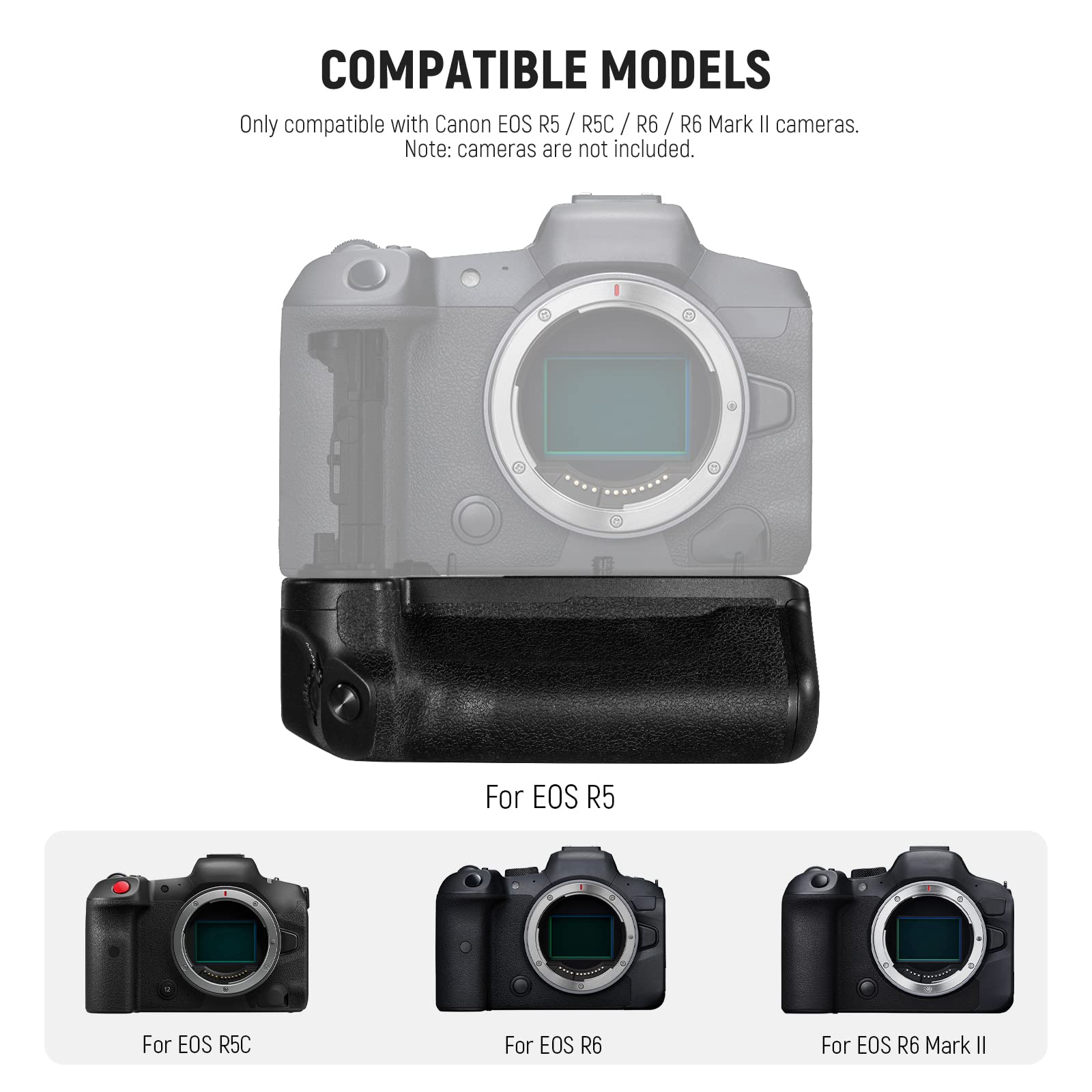 Foto 3 pulgar | Battery Grip Neewer Bg-r10 Con Control Remoto De 2,4 G Para Canon Eos R5 R6 - Venta Internacional.