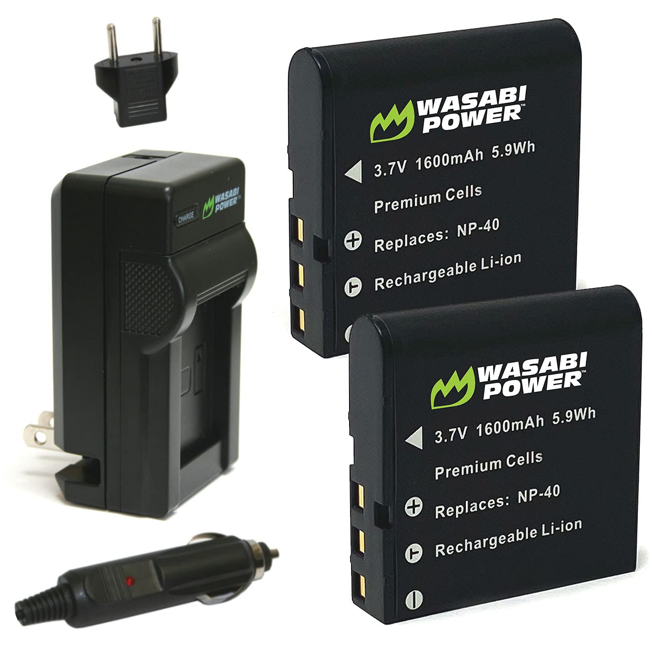 Foto 2 pulgar | Batería Y Cargador De Wasabi Power Para Kodak Lb-060  Paquete De 2 - Venta Internacional.