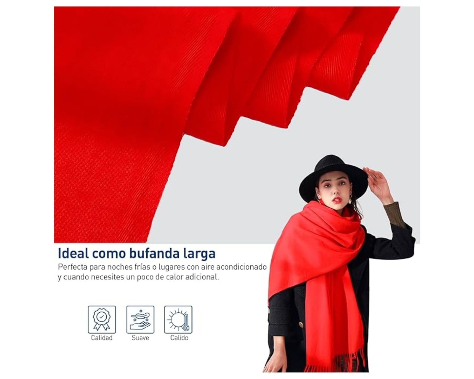 Foto 4 | Pashmina Bluelander Unisex.