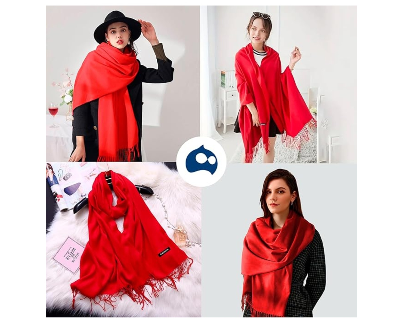 Foto 6 | Pashmina Bluelander Unisex.