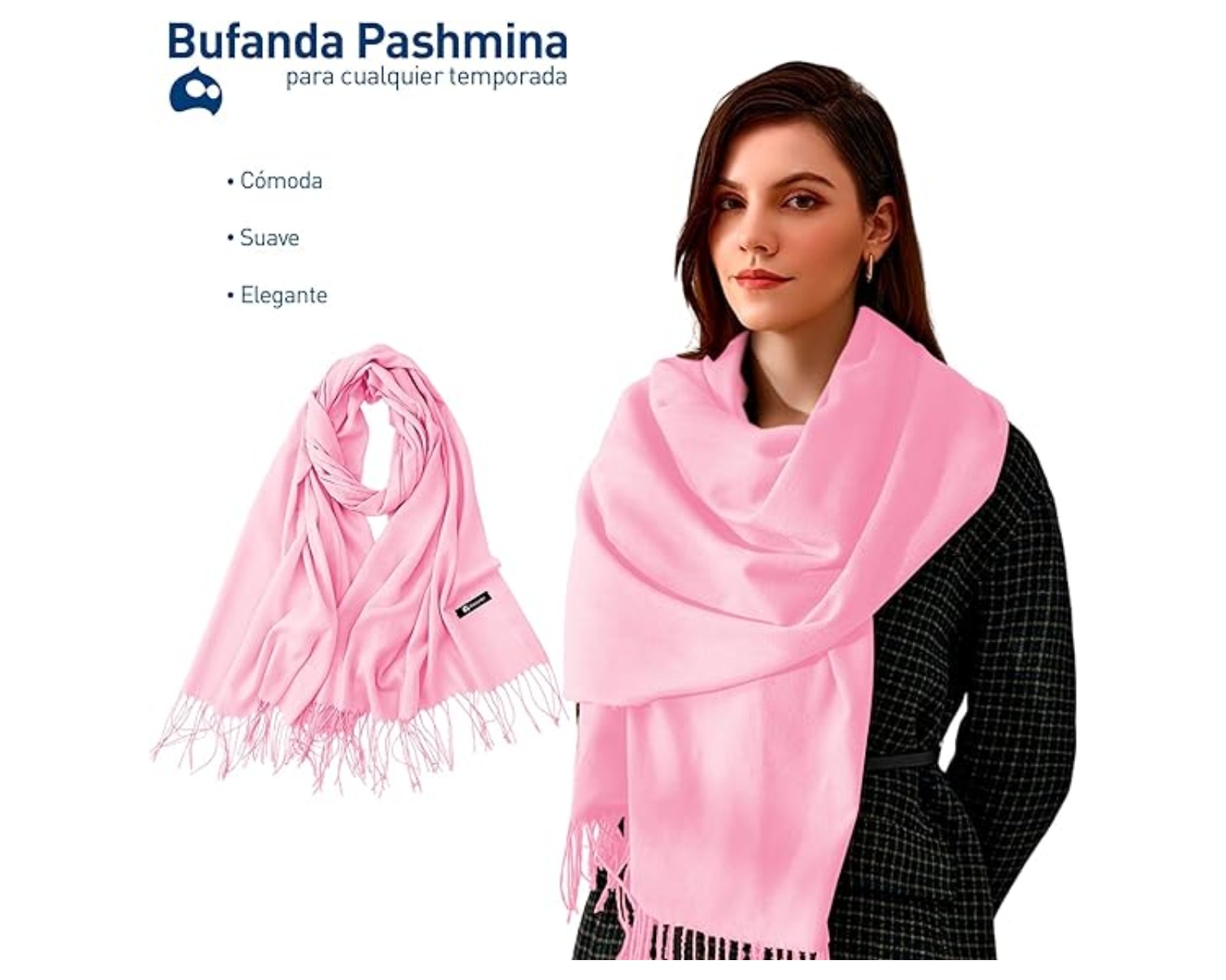 Foto 2 | Pashmina Bluelander Unisex.