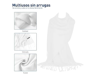 Foto 3 | Pashmina Bluelander Unisex.