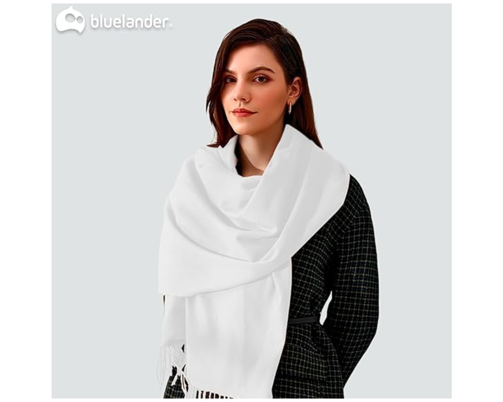 Foto 8 pulgar | Pashmina Bluelander Unisex.