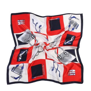 Foto 2 | Pañuelo Para La Cabeza Huoguo Satinado Con Sensación De Seda A La Moda Para Mujer - Venta Internacional.