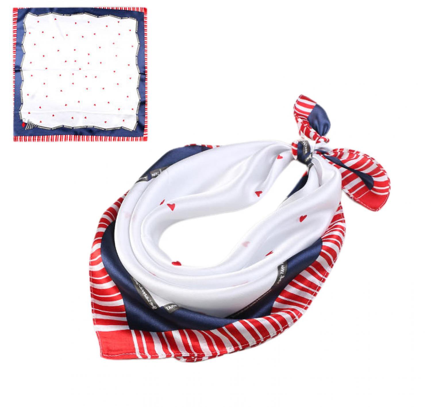 Foto 2 pulgar | Pañuelo Para La Cabeza Huoguo  Satinado Con Sensación De Seda  A La Moda Para Mujer - Venta Internacional.