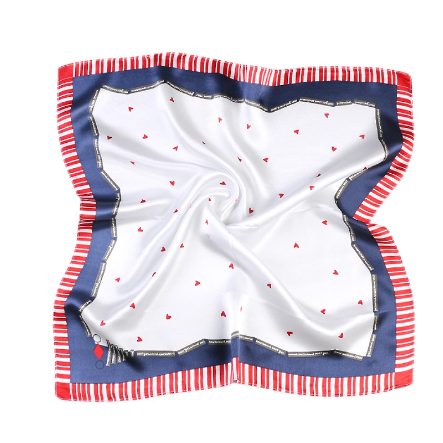 Foto 3 pulgar | Pañuelo Para La Cabeza Huoguo  Satinado Con Sensación De Seda  A La Moda Para Mujer - Venta Internacional.