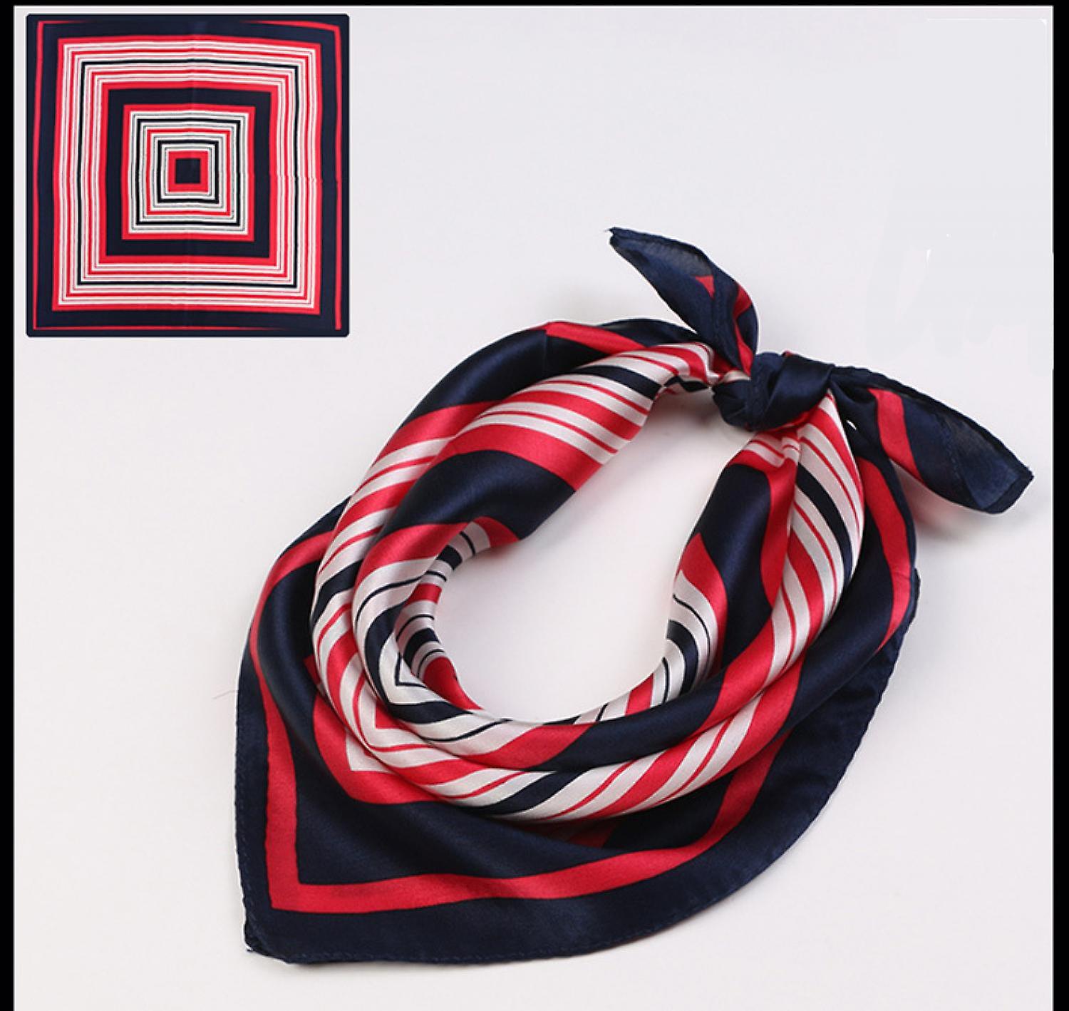 Foto 2 pulgar | Pañuelo Para La Cabeza Huoguo  Satinado Con Sensación De Seda  A La Moda Para Mujer - Venta Internacional.