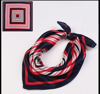 Foto 1 | Pañuelo Para La Cabeza Huoguo Satinado Con Sensación De Seda A La Moda Para Mujer - Venta Internacional.