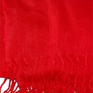 Foto 3 | Pashmina Larga Fina Chal Agradable Y Ligero color Rojo