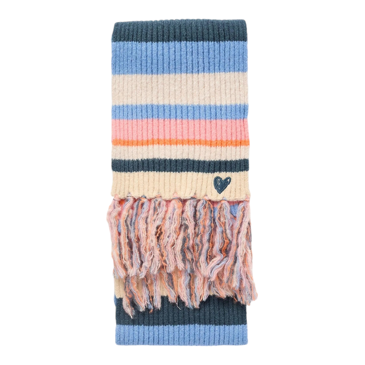 Foto 4 pulgar | Bufanda Acanalada A Rayas Para Niña Multicolor Zippy
