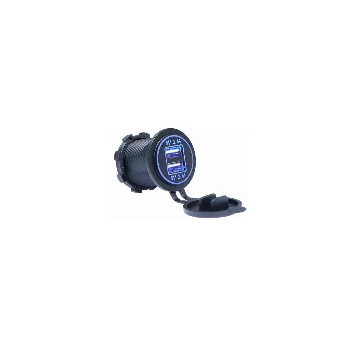 Cargador USB Doble para Auto Eo Safe Imports ESI-8580 Negro $389