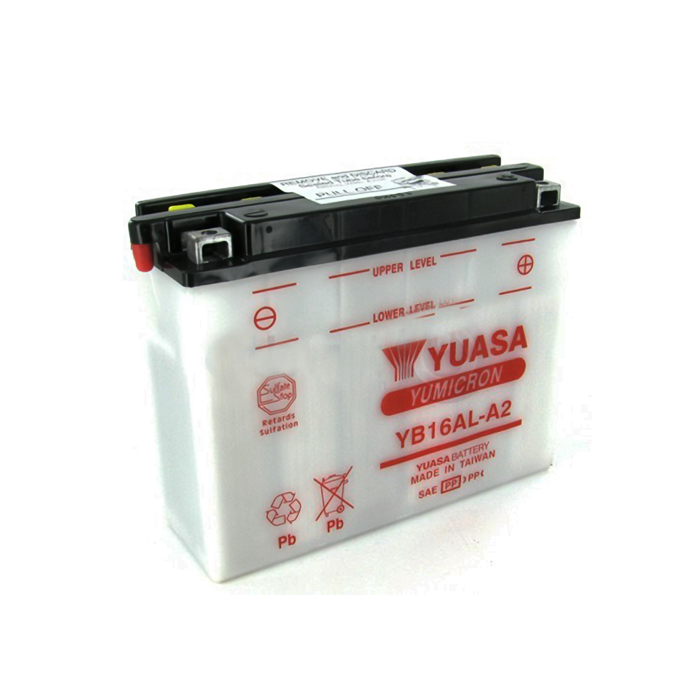 Foto 2 pulgar | Batería para Moto Yuasa Yb16al-a2 color Blanco