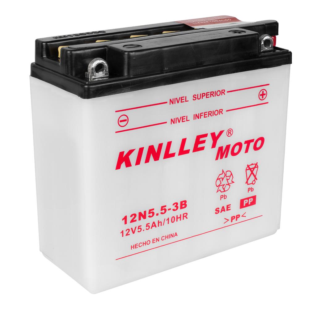 Batería para Moto Kinlley 12N5.5-3B color Blanco