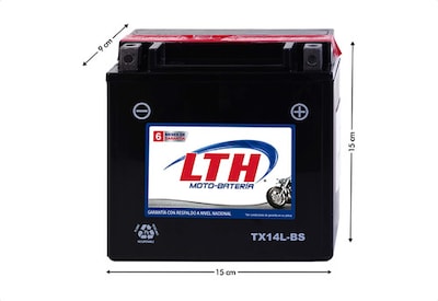 Foto 4 | Moto Batería Agm Lth CTX14L-BS