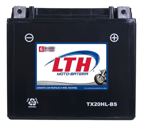Moto Batería Agm Lth CTX20HL-BS $2,469
