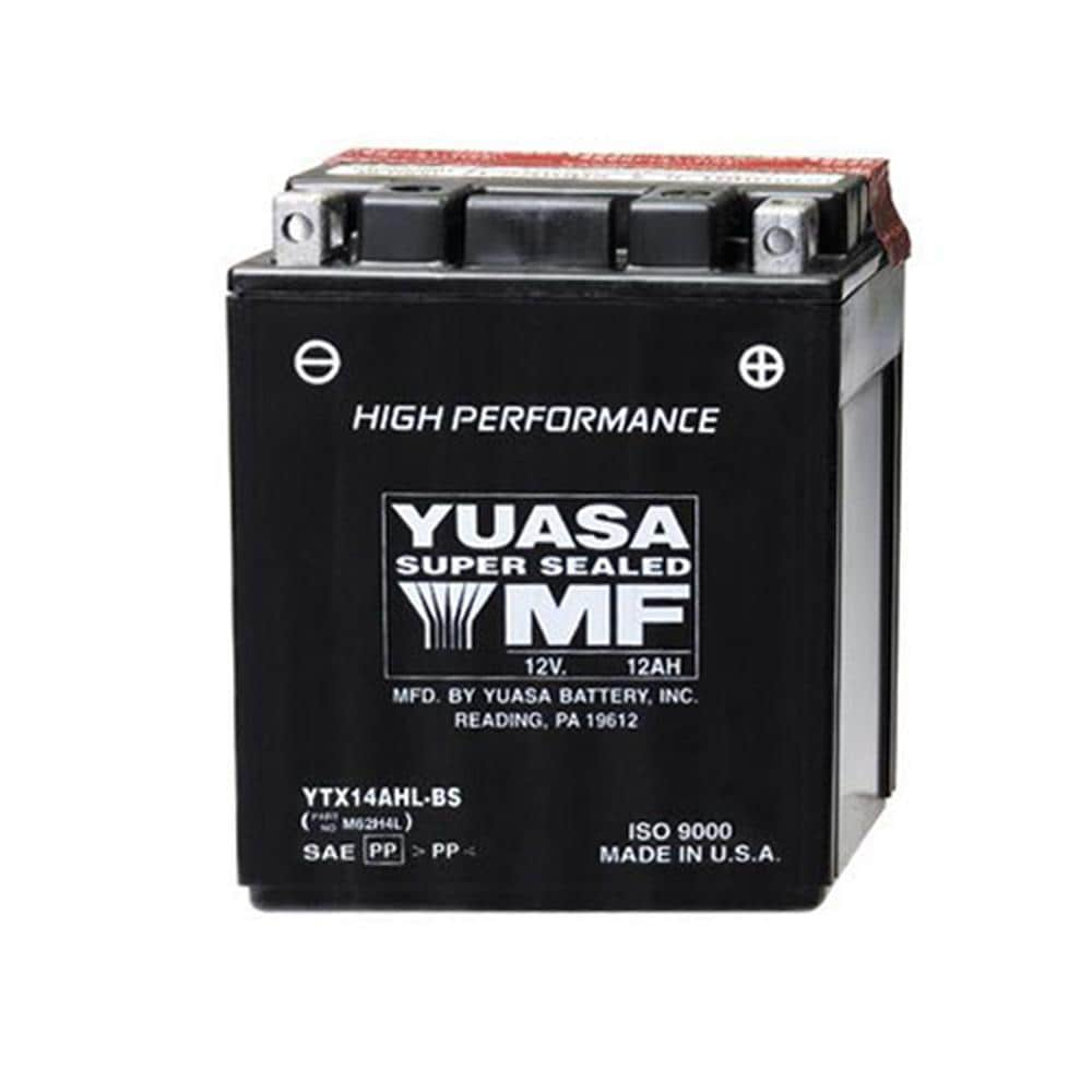 Batería Yuasa para Moto YTX14AH-BS 12v 14ah $3,590