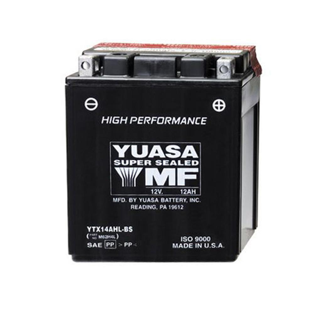 Foto 2 pulgar | Batería Yuasa para Moto YTX14AH-BS 12v 14ah