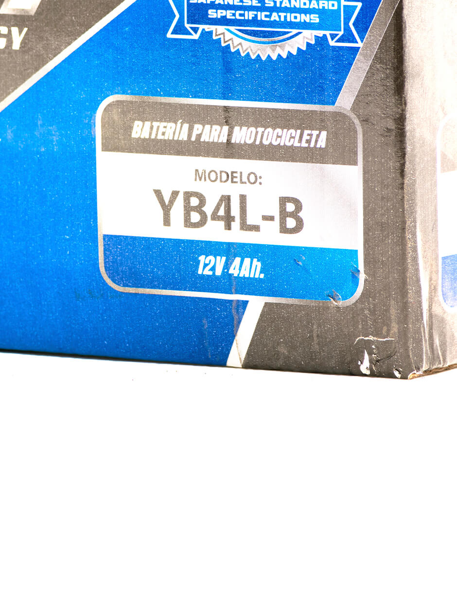 Foto 3 pulgar | Batería Para Moto 210 Yuasa Yb4l-b