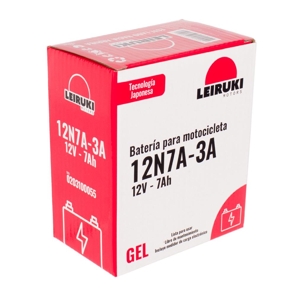 Foto 7 pulgar | Bateria Gel Moto 12n7a-3a Ex200 Rt200 Dm200 Ft250 Leiruki